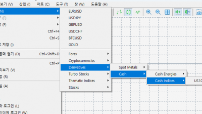 나스닥 종목 추가하는 방법 (US Cash100)