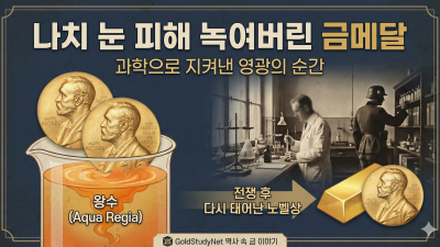 게슈타포의 눈앞에서 사라진 금메달 과학으로 지켜낸 영광, 녹아버린 노벨상